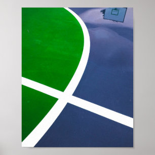 Poster Trabalho de arte de basquetebol