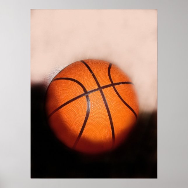 Pôster Trabalho de arte de basquetebol (Frente)