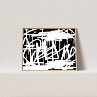 Poster Trabalho de arte de Grafite de Cidade Urbana, Arte