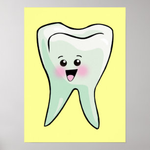 Pôster Trabalho de arte de Higienista Dentista Dental