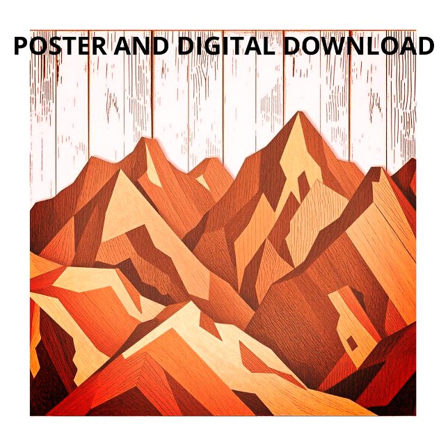 Poster Trabalho de arte de montanha russa no fundo da mad (Criador carregado)