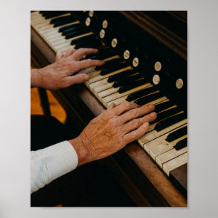 Poster Trabalho de arte de Piano legal