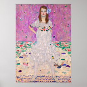 Poster Trabalho de arte de Retrato Klimt Mada Primavesi
