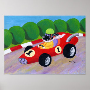 Poster Trabalho de arte Raça Black Labrador