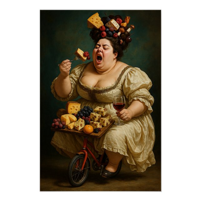 Pôster Trabalho de Arte Surreal "Coma Leve, Coma Pesada" (Frente)