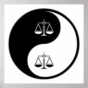 Pôster Trabalho do Paralegal de Yin Yang