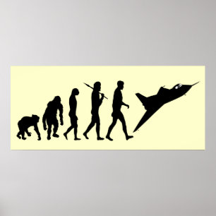 Pôster Trabalho dos homens do piloto da força aérea do