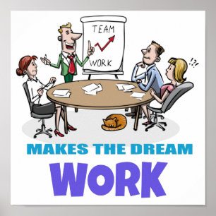 Poster Trabalho em equipe