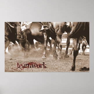 Pôster Trabalho em equipe