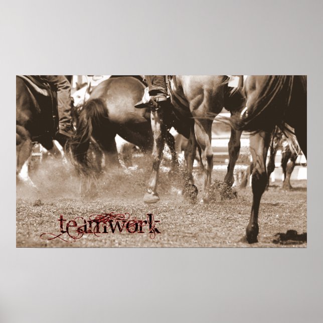 Pôster Trabalho em equipe (Frente)