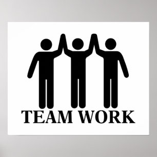 Poster Trabalho em equipe