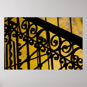 Poster Trabalho em Metal Abstrato