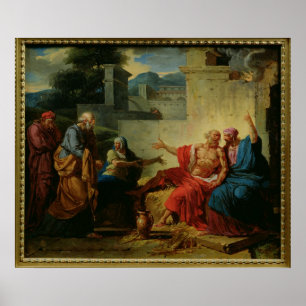 Poster Trabalho que Scolded por sua esposa, c.1790