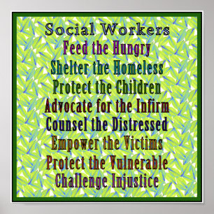 Poster Trabalho Social!