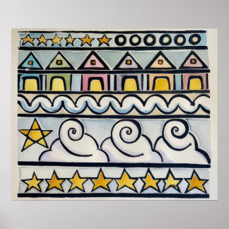 Poster Trabalhos Artísticos de Walter Anderson - Walter A