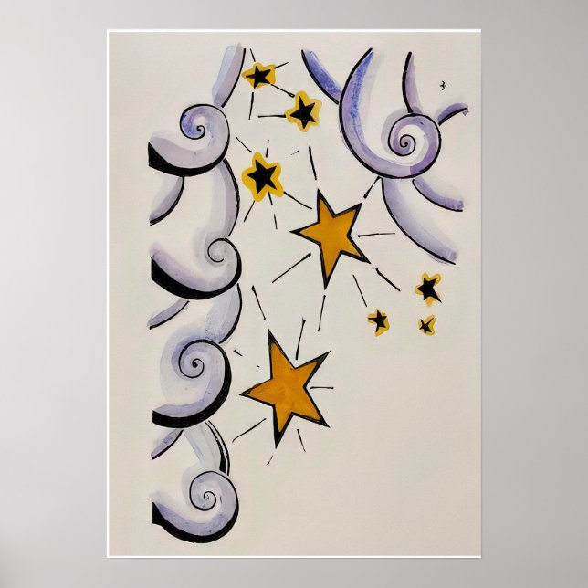 Poster Trabalhos Artísticos de Walter Anderson - Walter A (Frente)