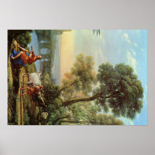 Pôster Trabalhos de arte de Claude Lorrain