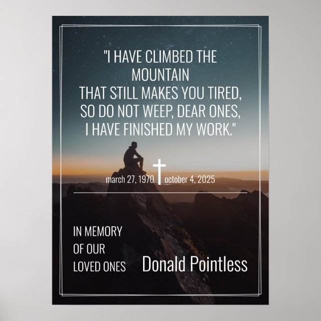 Poster Trabalhos de salvação (Frente)