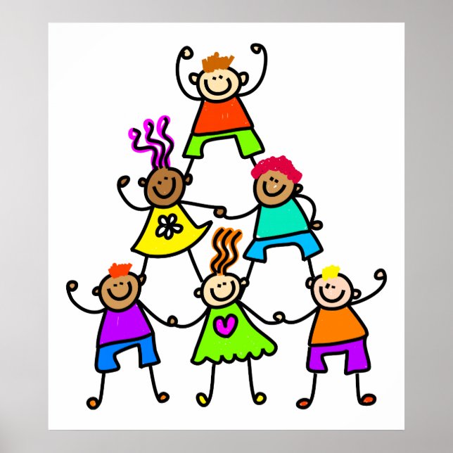 Pôster Trabalhos em equipe (Frente)