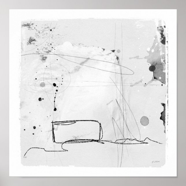 Poster trabalhos intitulados no papel (Frente)