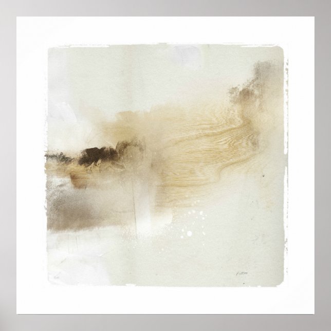 Pôster trabalhos intitulados no papel (Frente)