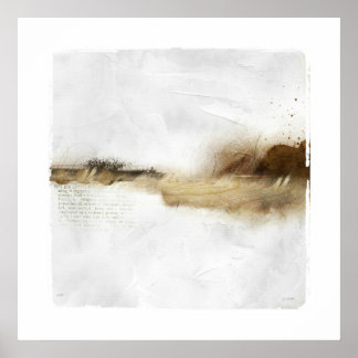 Pôster trabalhos intitulados no papel