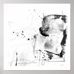 Pôster trabalhos intitulados no papel