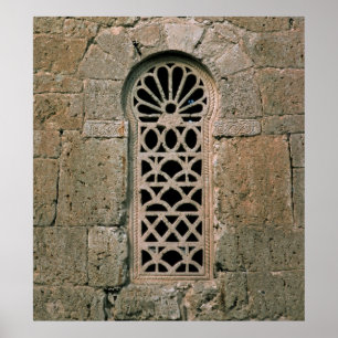 Pôster Tracery da janela, da basílica San Juan