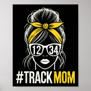 Poster Track E Field Mãe, Dia de as mães 1
