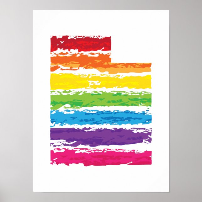 Poster traços de cores do solo (Frente)