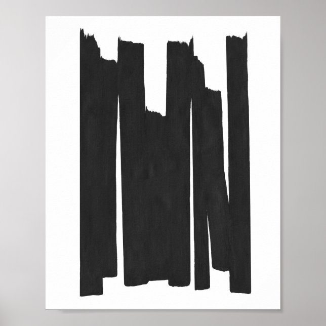 Poster Traços do Pincel (Frente)