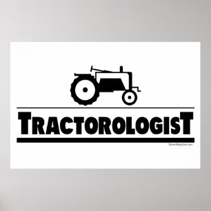 Poster Tractorologista - Trator