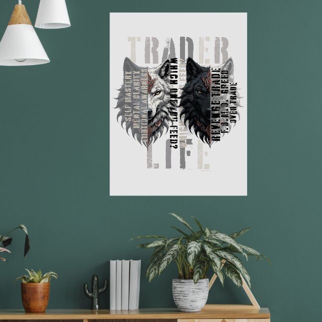 Poster Trader life | Wolf | Both sides (Sala de Estar 1)