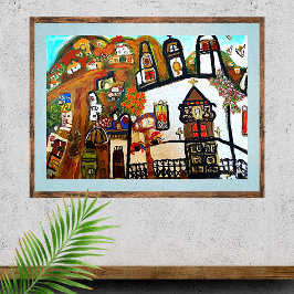 Poster Tradições da Igreja Branca do México