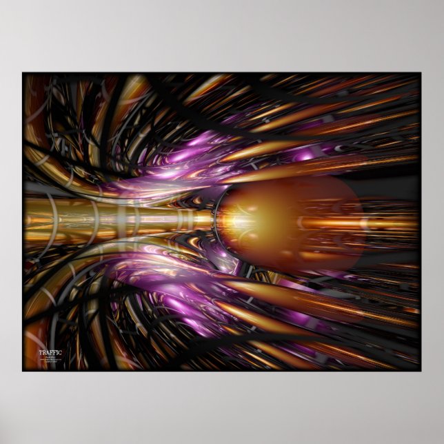 Pôster Tráfego (Frente)