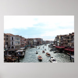 Pôster Tráfego em Veneza