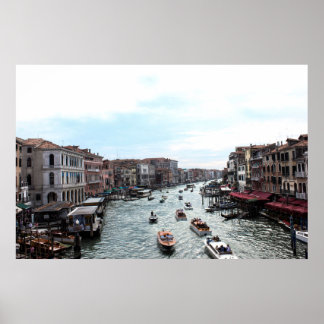 Pôster Tráfego em Veneza