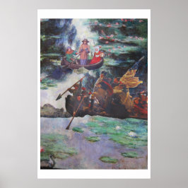 Poster Tráfego na Hora do Rush - arte colagem