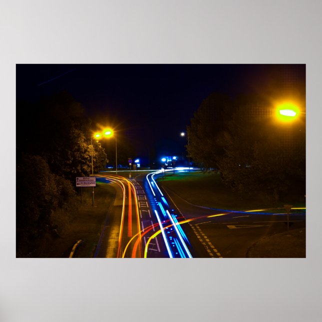 Pôster Tráfego Streaky (Frente)