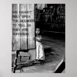 Poster Tráfico de Seres Humanos: Silenciado