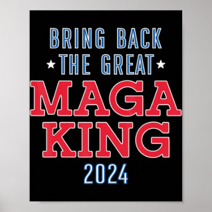Poster Traga De Volta O Excelente Maga King Divertido Ult