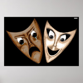 Poster Tragédia e Comédia