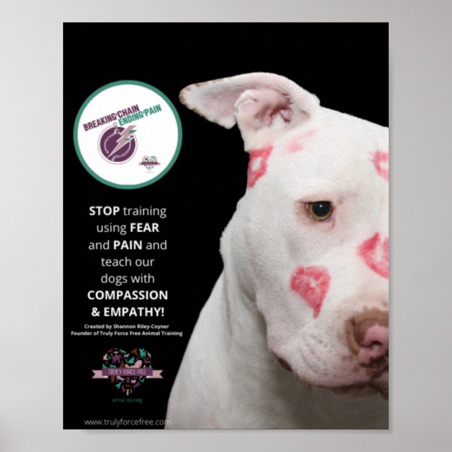 Poster Trai Animal Verdadeiramente Forçado Quebra O Poste (Frente)