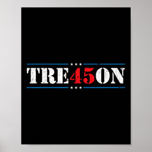 Poster Traição 45 2020 Eleição Anti Trump Democrat Gift