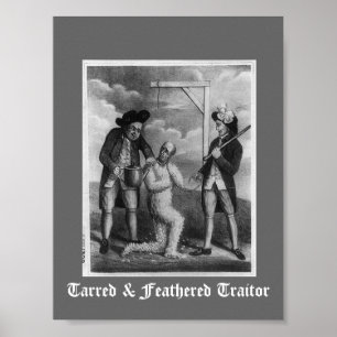 Poster Traidor Tarred & Feathered