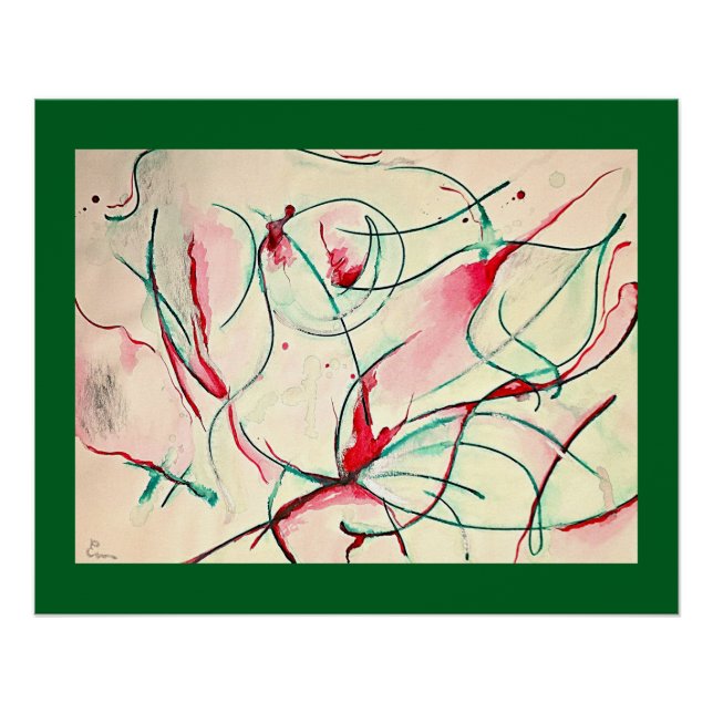 Pôster Trait coulant (Frente)