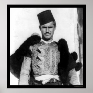 Pôster Traje Albânia 1923 de Shkypetars
