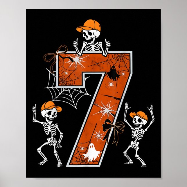 Poster Traje de Halloween Hugvyn Six Seven Meme 6 7 Danci (Frente)