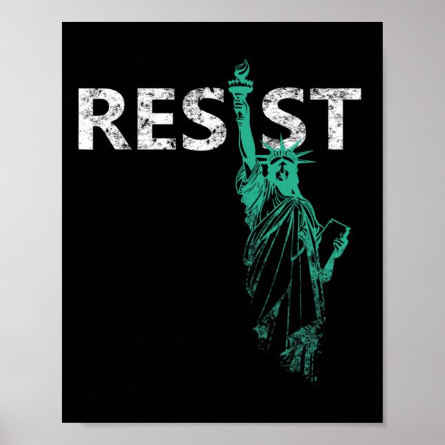 Poster Traje De Liberdade Enfraquecida Resiste (Frente)