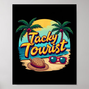 Poster Traje de Turista Brega de Férias Fantasia de Cruze